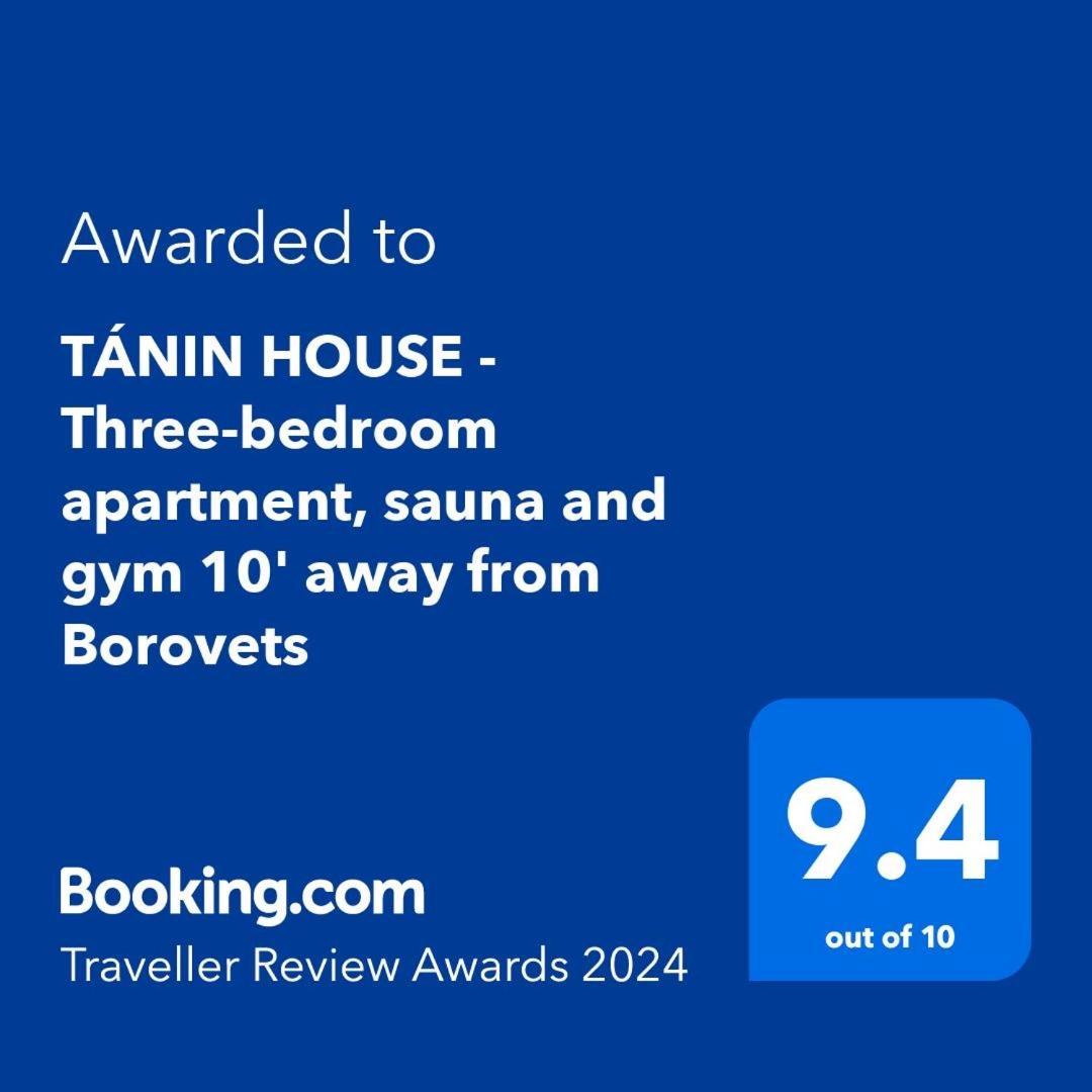 Tanin House - Three-Bedroom Apartment, Sauna And Gym 10' Away From Borovets Samokov Exterior photo